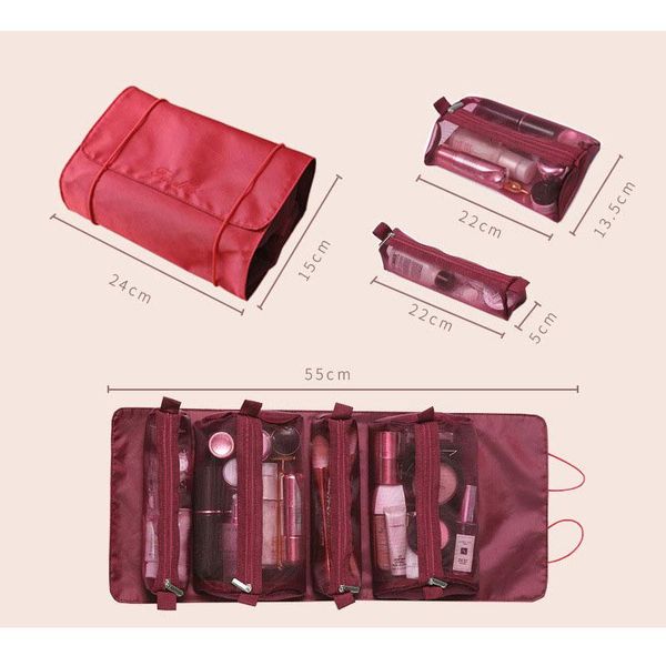 folding storage bag women's cosmetic bag korean-style lady travel portable wholesale makeup large capacity dropshipping
folding storage bag women's cosmetic bag korean-style lady travel portable wholesale makeup large capacity dropshipping