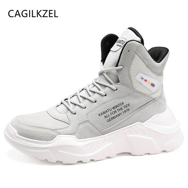 cagilkzel fashion autumn winter boots men shoes ankle suede leather rock thick sole hip male casual sneakers boots foo, Black
cagilkzel fashion autumn winter boots men shoes ankle suede leather rock thick sole hip male casual sneakers boots foo, Black