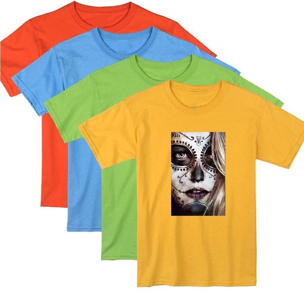 ropa mujer new t-shirt women sell day of the dead theme print fashion women's shirt loose o-neck festive clothing tshirt, White
ropa mujer new t-shirt women sell day of the dead theme print fashion women's shirt loose o-neck festive clothing tshirt, White