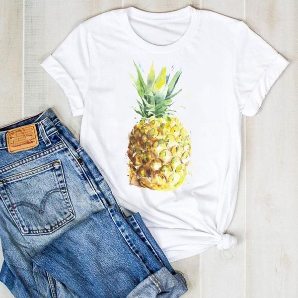 women lady pineapple watercolor fashion printed ladies summer t tee tshirt womens female shirt clothes graphic t-shirt, White
women lady pineapple watercolor fashion printed ladies summer t tee tshirt womens female shirt clothes graphic t-shirt, White