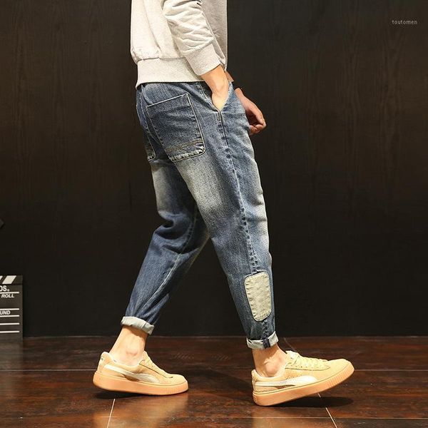 fashion casual jeans men 2019 loose solid ankle length denim pants pockets mens clothing big sizeholesale1, Blue
fashion casual jeans men 2019 loose solid ankle length denim pants pockets mens clothing big sizeholesale1, Blue
