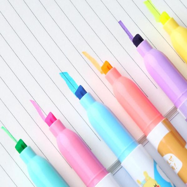 6pcs creative high capacity double highlighter hand account marker pen drawing pen marcador child gift office school supplies h wmtxyx, Black;red
6pcs creative high capacity double highlighter hand account marker pen drawing pen marcador child gift office school supplies h wmtxyx, Black;red
