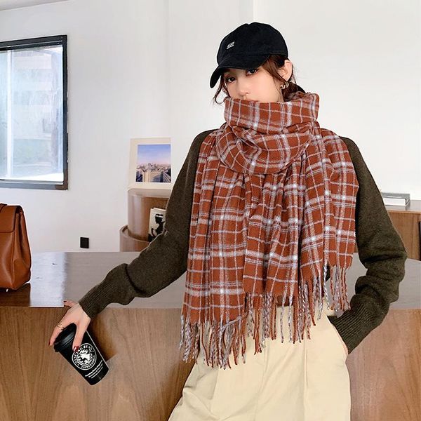 scarves women shawls ultra long artificial cashmere mantilla warm plaid mujer bufanda soft autumn spring winter cape, Blue;gray
scarves women shawls ultra long artificial cashmere mantilla warm plaid mujer bufanda soft autumn spring winter cape, Blue;gray