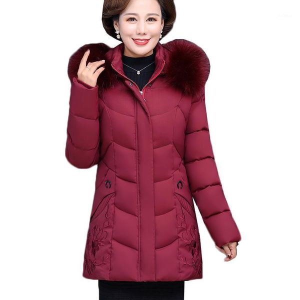 plus size 5xl winter jackets women's parker thicke warm down cotton jacket hooded outerwear middle-aged female cotton clothing1, Black
plus size 5xl winter jackets women's parker thicke warm down cotton jacket hooded outerwear middle-aged female cotton clothing1, Black