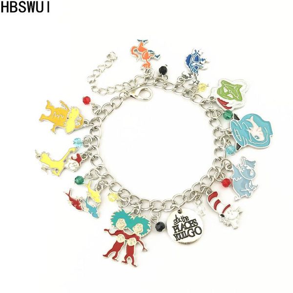 charm bracelets hbswui classic anime tv movie dr seuss bracelet fashion metal jewelry cosplay gifts for woman girl men, Golden;silver
charm bracelets hbswui classic anime tv movie dr seuss bracelet fashion metal jewelry cosplay gifts for woman girl men, Golden;silver