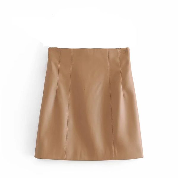2021 new camel black faux leather mini skirts womens winter a-line high waist office ladies vintage elegant skirt mkuj
2021 new camel black faux leather mini skirts womens winter a-line high waist office ladies vintage elegant skirt mkuj