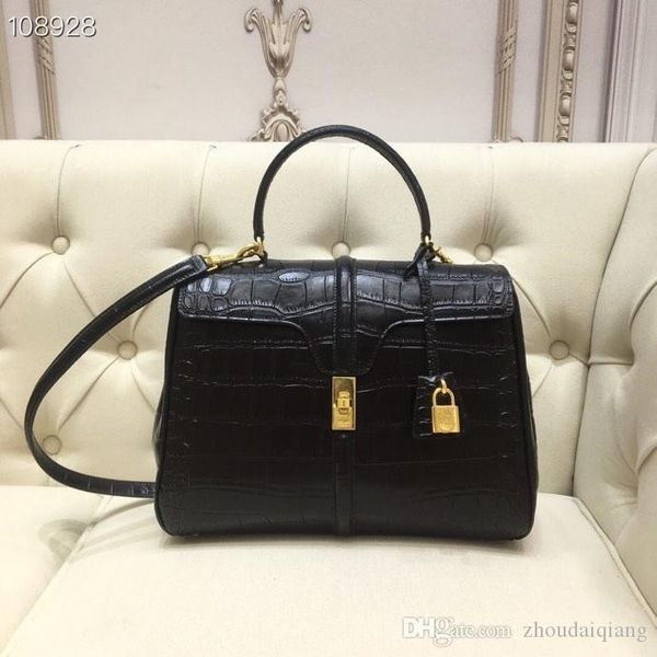 2019 new style fashion crocodile women's bag 100% leather three colors 2 pcs/lot drop shipping
2019 new style fashion crocodile women's bag 100% leather three colors 2 pcs/lot drop shipping