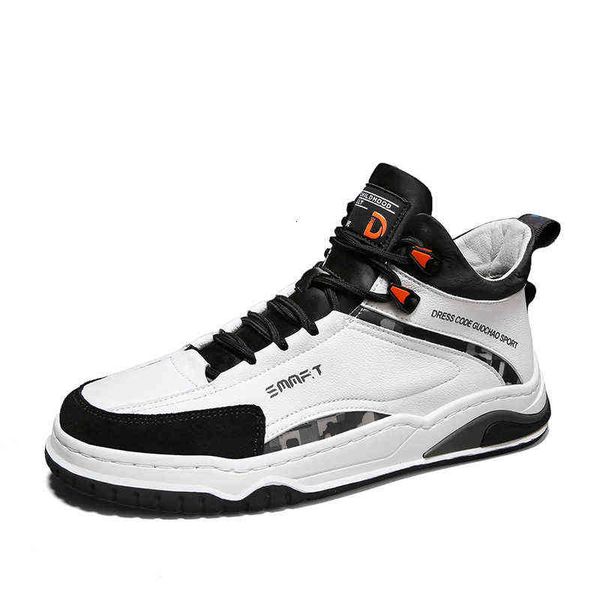 autumn and winter men's shoes high trend board casual leather anti-skid cotton plush sports, Black
autumn and winter men's shoes high trend board casual leather anti-skid cotton plush sports, Black