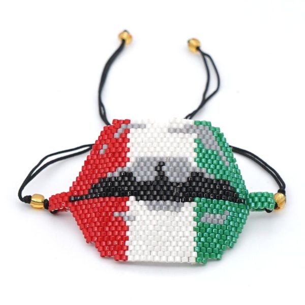 go2boho miyuki lips bracelet jewellery mexican flag bracelets for women jewelry gift fashion pulseras mujer moda 2020 new, Golden;silver
go2boho miyuki lips bracelet jewellery mexican flag bracelets for women jewelry gift fashion pulseras mujer moda 2020 new, Golden;silver