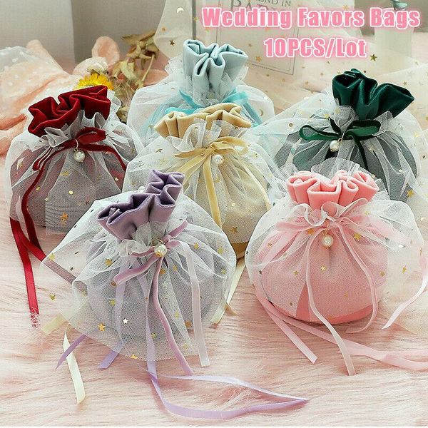 10pcs chic small velvet gift bags drawstring party birthday wedding favors jewelry chocolate candy bag pouch storage bags
10pcs chic small velvet gift bags drawstring party birthday wedding favors jewelry chocolate candy bag pouch storage bags