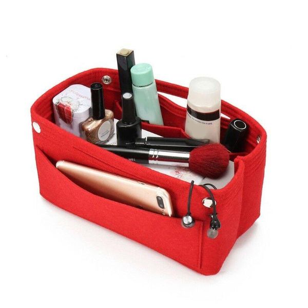 cosmetic bags & cases felt insert purse organizer handbag foldable travel bag for women xin-
cosmetic bags & cases felt insert purse organizer handbag foldable travel bag for women xin-