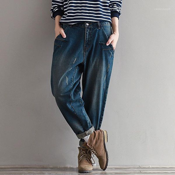 women's jeans classic slouchy blue women loose spliced straight denim pants female zipper waist bleached long trousers 2021 autumn s-3x
women's jeans classic slouchy blue women loose spliced straight denim pants female zipper waist bleached long trousers 2021 autumn s-3x
