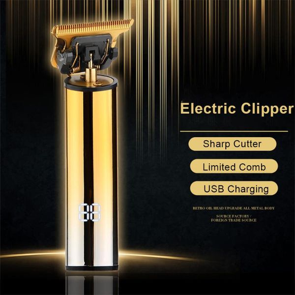 luxury electric hair clippers with limit comb family barber haircut cutter men hair carved razor portable rechargeable trimmer
luxury electric hair clippers with limit comb family barber haircut cutter men hair carved razor portable rechargeable trimmer