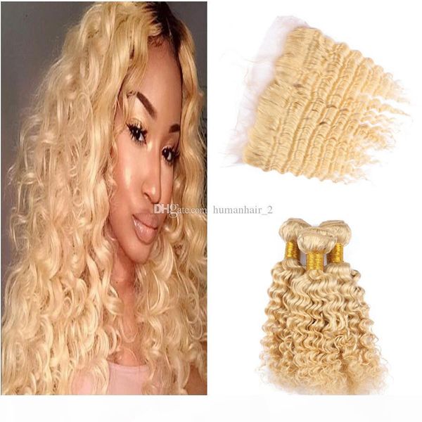 13x4 ear to ear full lace frontal closure with #613 blonde deep wave curly virgin human hair 3 bundles with lace frontal 8a, Black;brown
13x4 ear to ear full lace frontal closure with #613 blonde deep wave curly virgin human hair 3 bundles with lace frontal 8a, Black;brown
