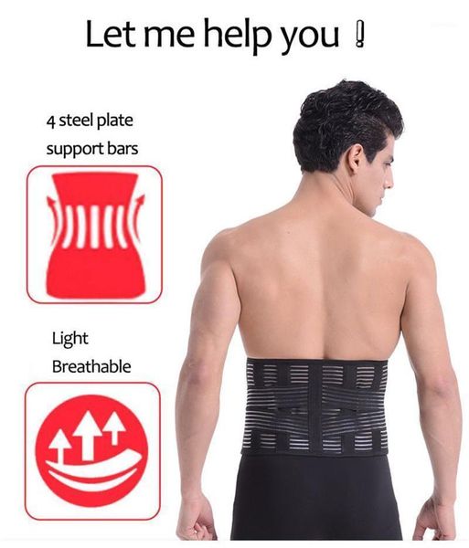 adjustable orthopedic lumbar support belt 4-steel plates protector waist girdle lumbar lower back pain relief1, Black;gray
adjustable orthopedic lumbar support belt 4-steel plates protector waist girdle lumbar lower back pain relief1, Black;gray