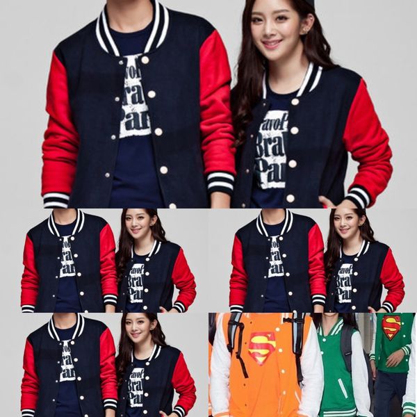 2020 couple baseball jacket button cardigan warm sweaterbutton sweatercotton spring and autumn warm sweater men's class uniform tpnye, Black
2020 couple baseball jacket button cardigan warm sweaterbutton sweatercotton spring and autumn warm sweater men's class uniform tpnye, Black