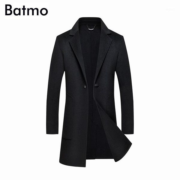 batmo 2020 new arrival winter double side wool casual black trench coat men,men's long winter coat 858391
batmo 2020 new arrival winter double side wool casual black trench coat men,men's long winter coat 858391