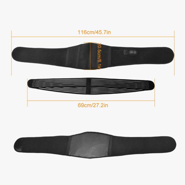waist support massaging heating pad portable belt far infraredfor abdominal back pain relief with uk/us/eu adapter, Black;gray
waist support massaging heating pad portable belt far infraredfor abdominal back pain relief with uk/us/eu adapter, Black;gray