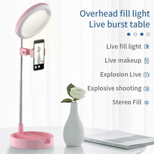 flashes 6'' led ring light tricolor fill for selfie makeup pography video live stream lamp stand mobile phone
flashes 6'' led ring light tricolor fill for selfie makeup pography video live stream lamp stand mobile phone