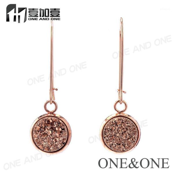 stud est druzy quartz earrings fasion women jewelry natural drusy eardrop round 10mm rose gold hand make for gift/party1, Golden;silver
stud est druzy quartz earrings fasion women jewelry natural drusy eardrop round 10mm rose gold hand make for gift/party1, Golden;silver