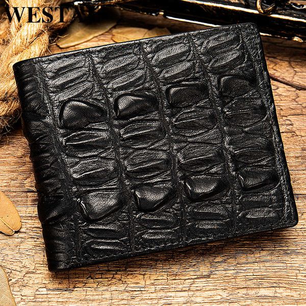 westal genuine leather man small vintage short wallet male crocodile pattern coin purse for men 11-2, Red;black
westal genuine leather man small vintage short wallet male crocodile pattern coin purse for men 11-2, Red;black