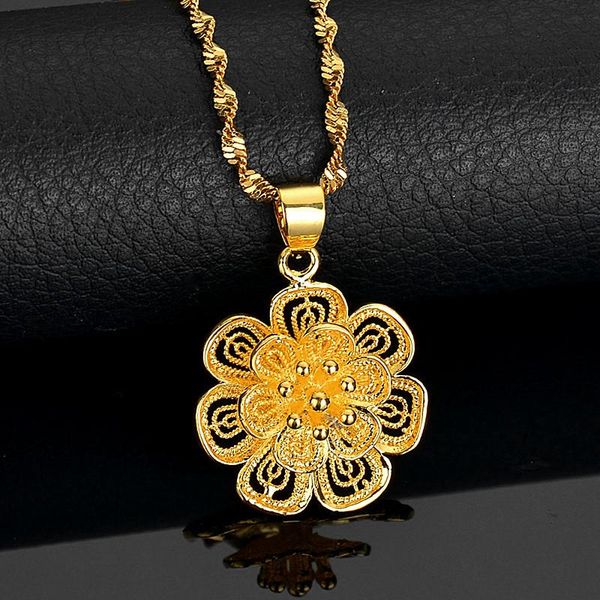 gold color fashion flower pendant necklaces for women female copper durable necklace jewelry stainless steel chain gift, Silver
gold color fashion flower pendant necklaces for women female copper durable necklace jewelry stainless steel chain gift, Silver