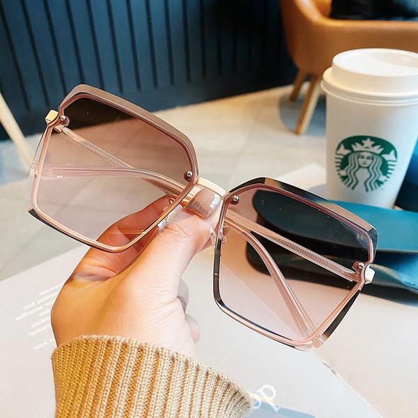 sunglasses frameless square big face slim luxury vintage colorful personality fashion gradient sun glasses, White;black
sunglasses frameless square big face slim luxury vintage colorful personality fashion gradient sun glasses, White;black