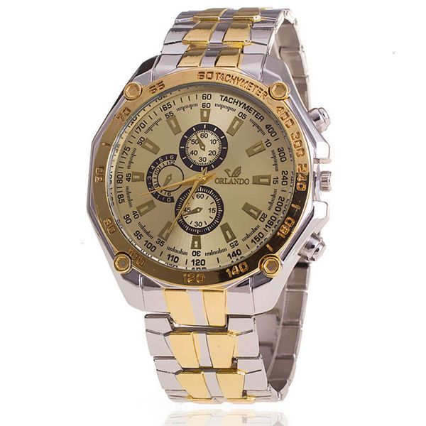 classic band men's watch steel stainless three eyes six pin business leisure alloy men's watch orlandofl6p, Slivery;brown
classic band men's watch steel stainless three eyes six pin business leisure alloy men's watch orlandofl6p, Slivery;brown