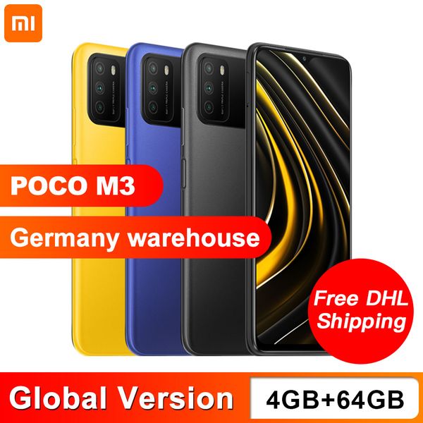 global version poco m3 4gb 64gb smartphone snapdragon 662 6.53" display 6000mah battery 48mp camera
global version poco m3 4gb 64gb smartphone snapdragon 662 6.53" display 6000mah battery 48mp camera