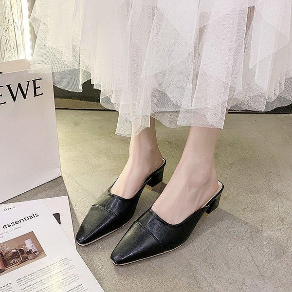 slippers llogai summer women slip on square heel shoes high heels pumps slides sandals escarpins femme pantuflas mujer, Black
slippers llogai summer women slip on square heel shoes high heels pumps slides sandals escarpins femme pantuflas mujer, Black