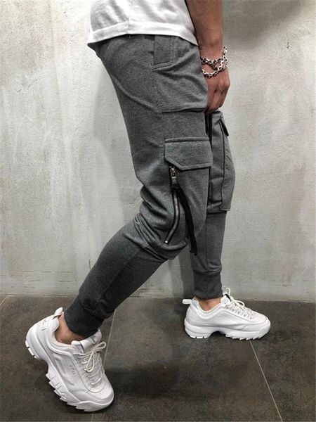 2021 new casual male sportswear tracksuit sweatpants men trendy men's hip hop mens joggers solid multi-pocket pants o163, Black
2021 new casual male sportswear tracksuit sweatpants men trendy men's hip hop mens joggers solid multi-pocket pants o163, Black
