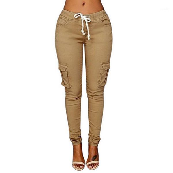 2020 spring lace up waist casual women pants autumn solid pencil pants multi-pockets plus size straight slim fit trousers1, Black;white
2020 spring lace up waist casual women pants autumn solid pencil pants multi-pockets plus size straight slim fit trousers1, Black;white