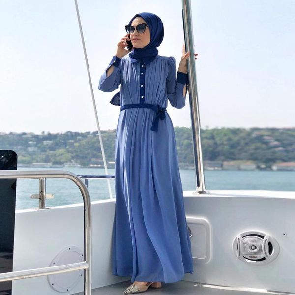 ladies chiffon belted abaya dress caftan islamic clothes muslim dress jilbab djellaba robe1, Red
ladies chiffon belted abaya dress caftan islamic clothes muslim dress jilbab djellaba robe1, Red