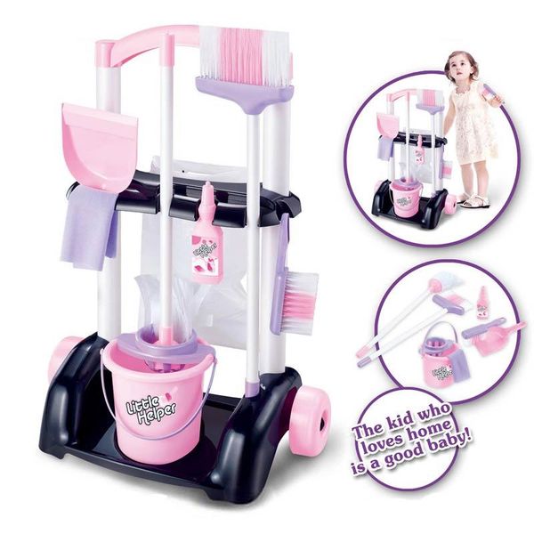 1 set kids children role play toy simulation cleaning kit multi-functional safety plastic an88 1019
1 set kids children role play toy simulation cleaning kit multi-functional safety plastic an88 1019