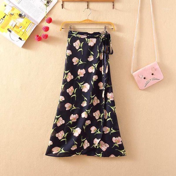 2020 summer women one piece wrap skirts fashion female printed floral beach skirts casual high waist lace up bohemia mid skirt1, Black
2020 summer women one piece wrap skirts fashion female printed floral beach skirts casual high waist lace up bohemia mid skirt1, Black