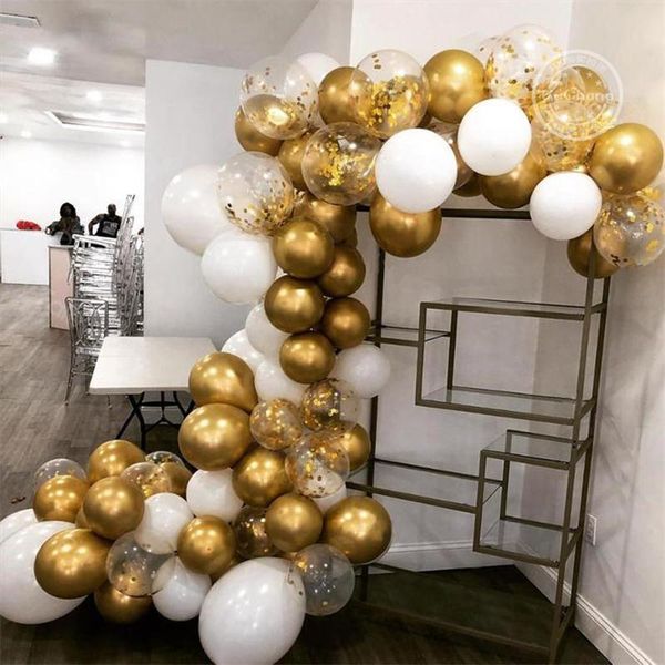 party decoration 75 pcs metal balloon golden confetti arch garland wedding birthyday baby shower background decor globos kids toys
party decoration 75 pcs metal balloon golden confetti arch garland wedding birthyday baby shower background decor globos kids toys