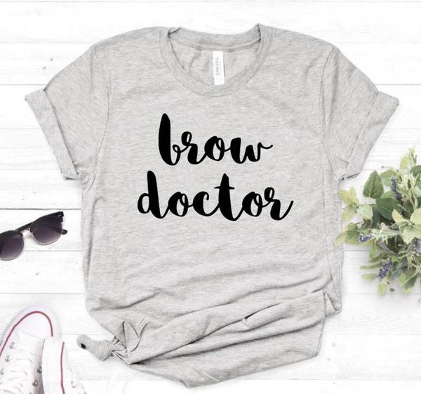 women t shirt brow doctor letters print tshirt women short sleeve o neck loose t-shirt ladies causal tee shirt clothes, White
women t shirt brow doctor letters print tshirt women short sleeve o neck loose t-shirt ladies causal tee shirt clothes, White