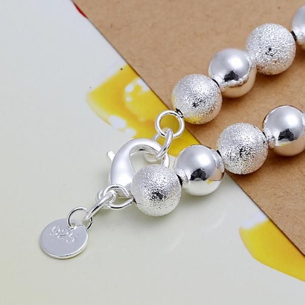 silver color exquisite sandy beads bracelet fashion charm wedding simple models cute women lady birthday gift h084 h jllmwr, Black
silver color exquisite sandy beads bracelet fashion charm wedding simple models cute women lady birthday gift h084 h jllmwr, Black