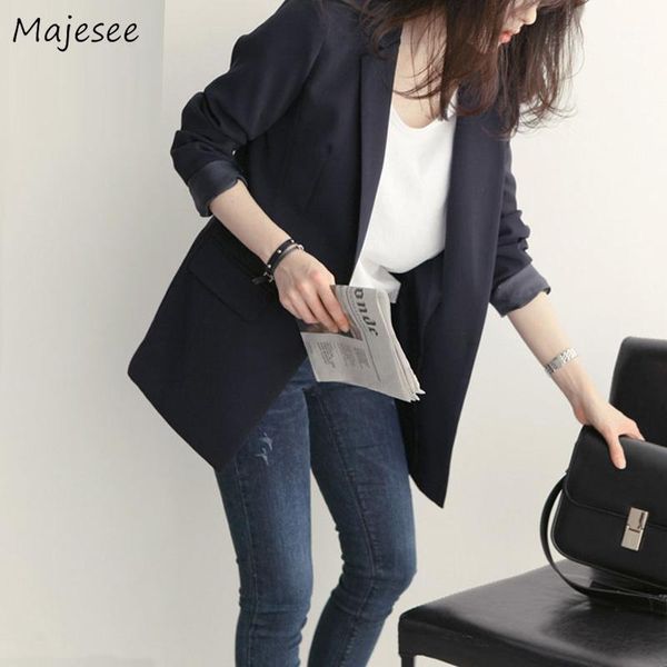 women's suits & blazers women solid notched collar simple office lady work wear open stitch casual daily womens coats all-match high qu, White;black
women's suits & blazers women solid notched collar simple office lady work wear open stitch casual daily womens coats all-match high qu, White;black