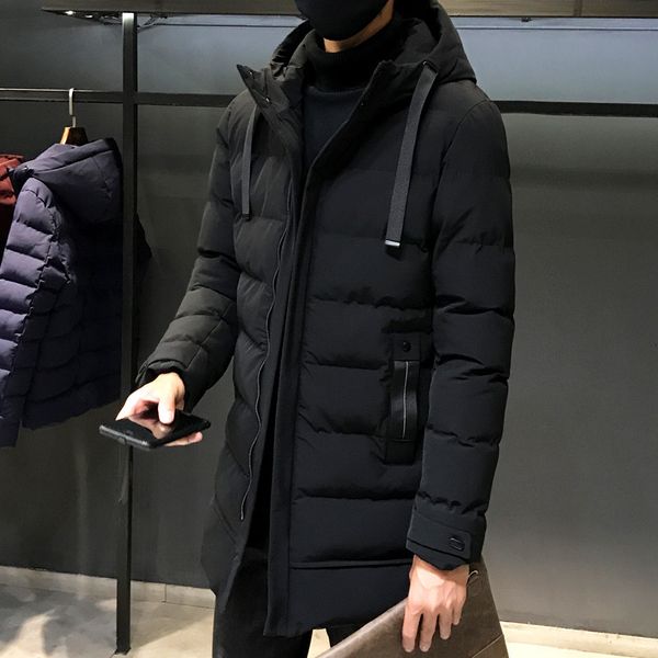 mid long winter 2020 new korean version thiened down cotton padded jaet men's fashion brand, Black
mid long winter 2020 new korean version thiened down cotton padded jaet men's fashion brand, Black