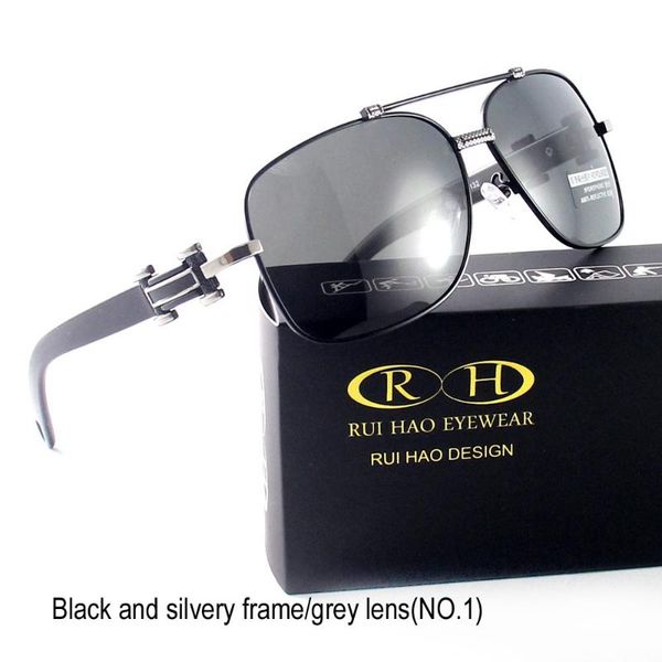 rui hao eyewear sunglasses polarized men uv400 eyewear design sun glasses men goggles driving glasses, White;black
rui hao eyewear sunglasses polarized men uv400 eyewear design sun glasses men goggles driving glasses, White;black