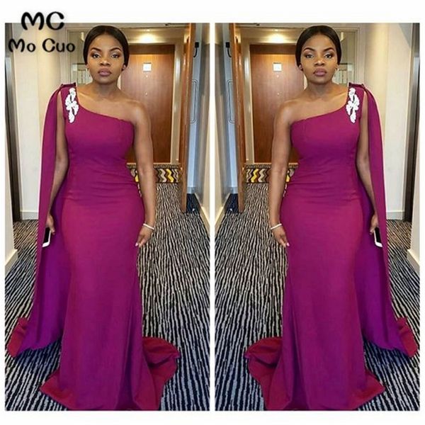 one shoulder african mermaid evening dresses long elastic satin prom gown evening dress custom made t200604, Black;gray
one shoulder african mermaid evening dresses long elastic satin prom gown evening dress custom made t200604, Black;gray