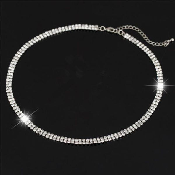 multi-layer beam-neck rhinestone collar tide girl nightclub shiny full necklace necklace, Golden;silver
multi-layer beam-neck rhinestone collar tide girl nightclub shiny full necklace necklace, Golden;silver