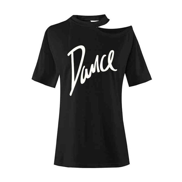 summer casual irregular off shoulder women t-shirt loose o-neck t shirt ladies casual letter dance camisetas, White
summer casual irregular off shoulder women t-shirt loose o-neck t shirt ladies casual letter dance camisetas, White