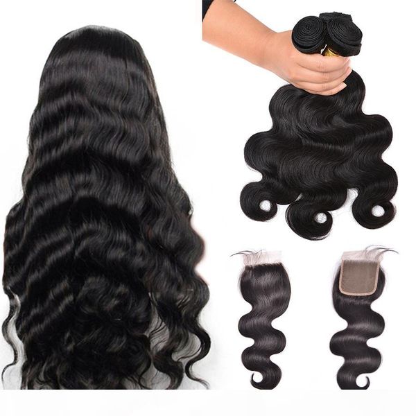8a indian virgin hair with closure extensions 3 bundles brazilian body wave with 4x4 lace closure unprocessed remy human hair weave, Black;brown
8a indian virgin hair with closure extensions 3 bundles brazilian body wave with 4x4 lace closure unprocessed remy human hair weave, Black;brown