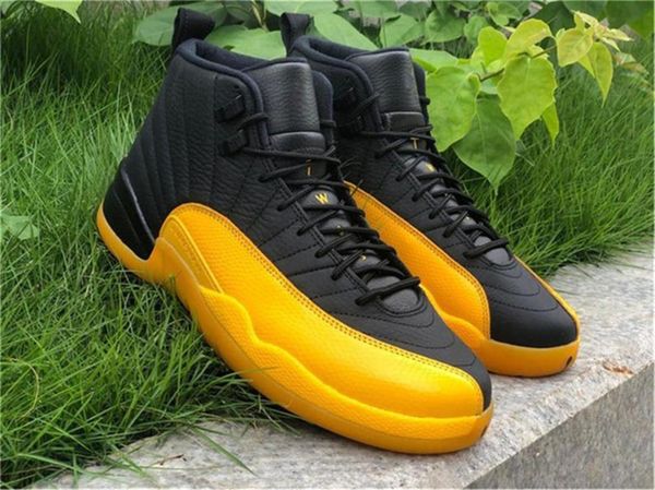 2020 release authentic 12 pe university gold black men dress shoes 130690-070 gold black 12s real carbon fiber athletic shoes with b
2020 release authentic 12 pe university gold black men dress shoes 130690-070 gold black 12s real carbon fiber athletic shoes with b