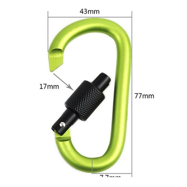 5pcs fashion aluminum carabiner d-shape key chains clips hooks outdoor buckle keychain wild key ring key co bbyass
5pcs fashion aluminum carabiner d-shape key chains clips hooks outdoor buckle keychain wild key ring key co bbyass