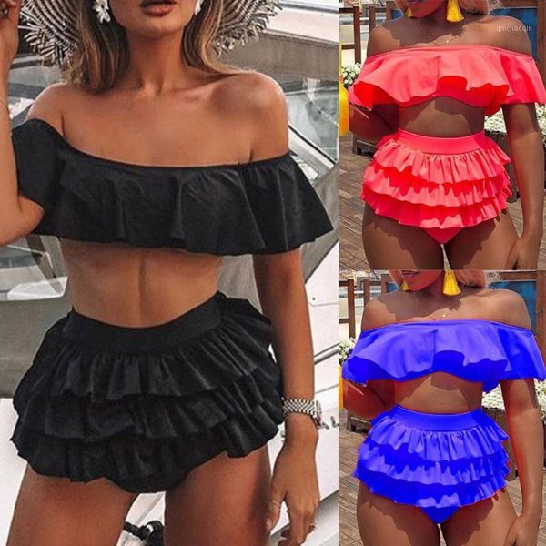 bikinis 2020 mujer women swimwear beach solid ruffles swimsuit bikini tankini set women's swimming suit monokini biquinis plavky1
bikinis 2020 mujer women swimwear beach solid ruffles swimsuit bikini tankini set women's swimming suit monokini biquinis plavky1