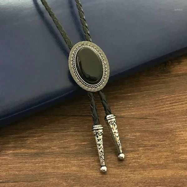 western cowboy poirot tie natural agate metal tie with a personalized suit and1, Black;gray
western cowboy poirot tie natural agate metal tie with a personalized suit and1, Black;gray
