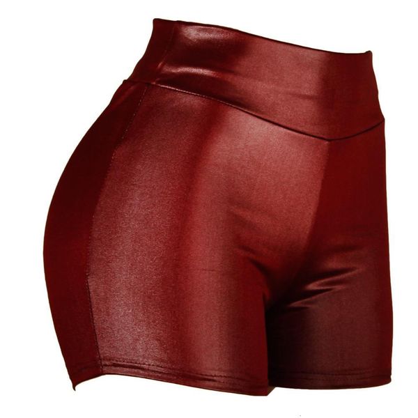 women pu leather shorts high waist femme slim solid faux leather short pants fashion elastic push up mini shorts, White;black
women pu leather shorts high waist femme slim solid faux leather short pants fashion elastic push up mini shorts, White;black